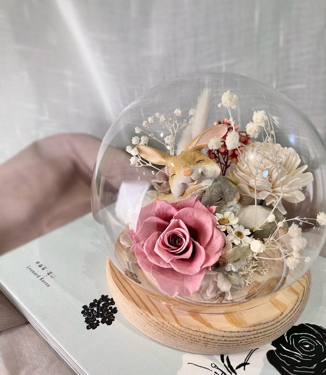 【艹弄Garden Lane Floral】兔兔的小花园/不凋花礼 - 干燥花/捧花 - 植物．花 