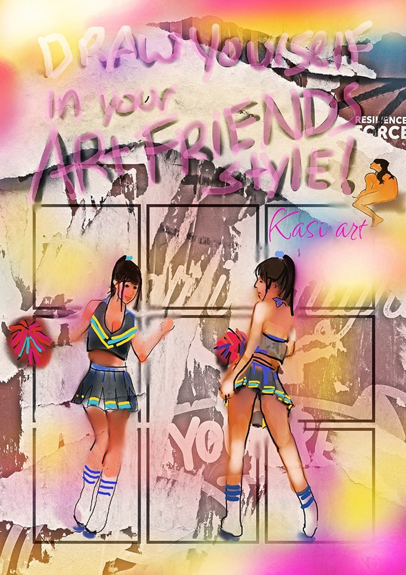 Printable, Digital file for only wall art  by Pre order.,Digitals Mutimedia Art. - 电子手绘真人画像/绘画/插画 - 其他材质 