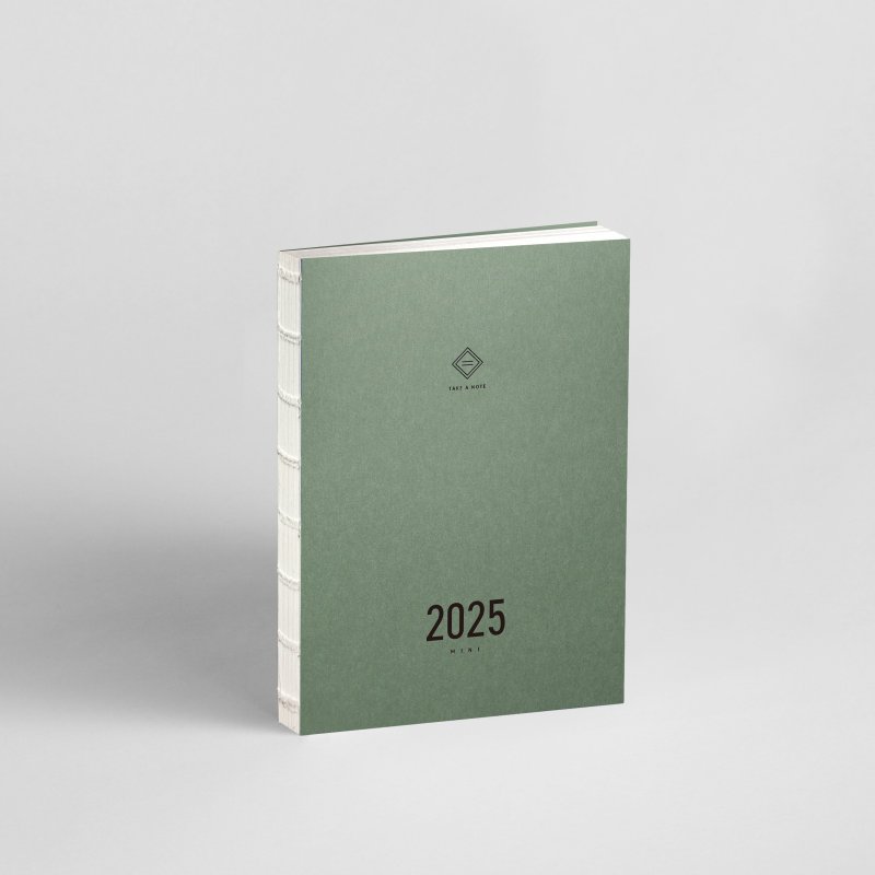 TAKE A NOTE 2025 MINI 时效日志 A6 - 笔记本/手帐 - 纸 绿色