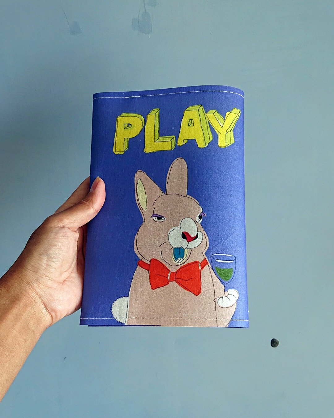 PLAYBOY 兔子 书衣 - 书衣/书套 - 棉 