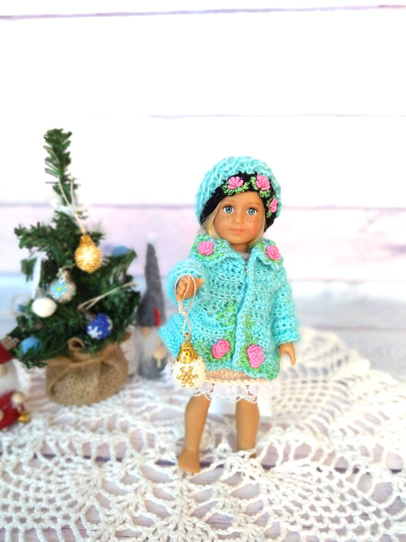 Crochet for mini AG doll - Lati yellow pattern - mini American girl doll - 手工艺教程/工具书 - 其他材质 