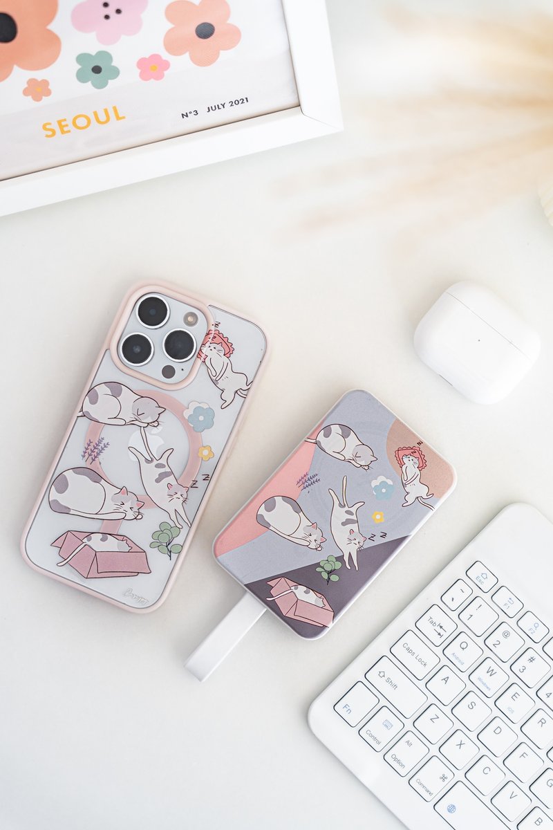 【Lazy Cat】Magsafe 无线充电器 - 手机充电及周边 - 其他材质 