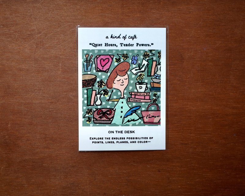 【什物】On the desk 明信片 - 卡片/明信片 - 纸 多色