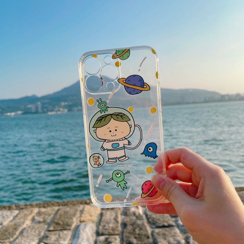 加厚防摔空压壳-透明太空款 iphone/三星/小米/vivo/oppo 手机壳 - 手机壳/手机套 - 塑料 