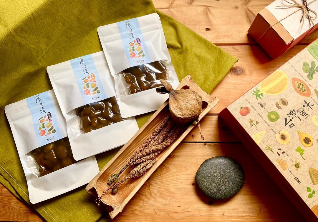 脆桃渍 紫苏口味 - 零食/点心 - 新鲜食材 卡其色