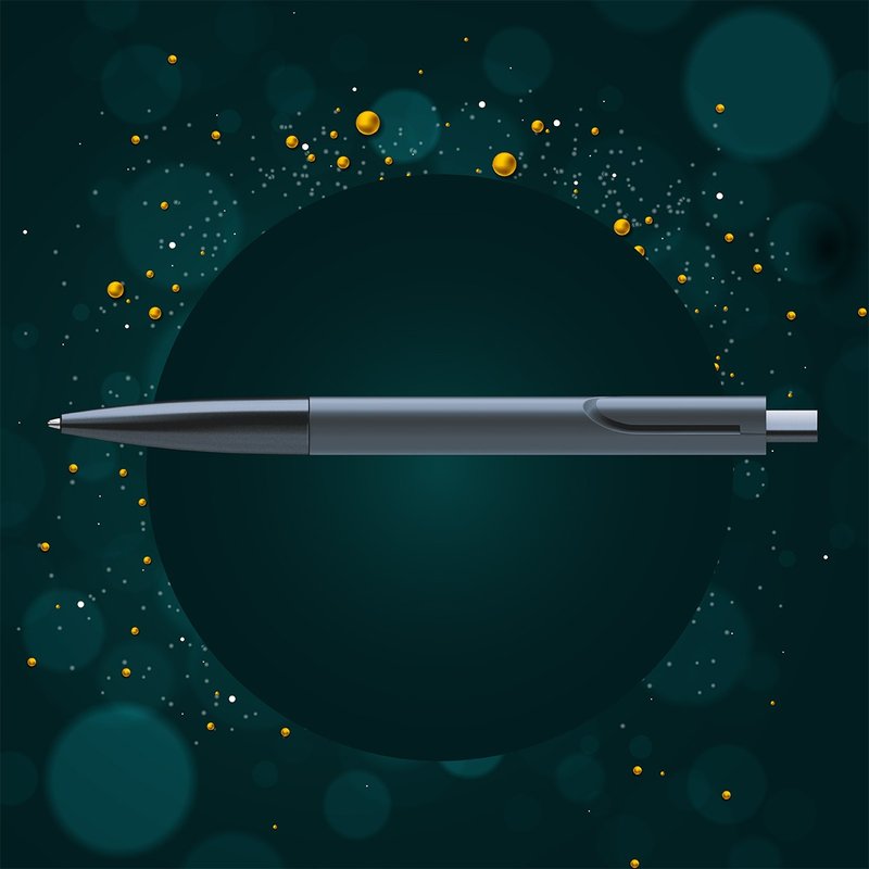 LAMY 原子笔 / noto 系列 - 283  - blue 墨蓝色  / 限量 - 圆珠笔/中性笔 - 塑料 蓝色