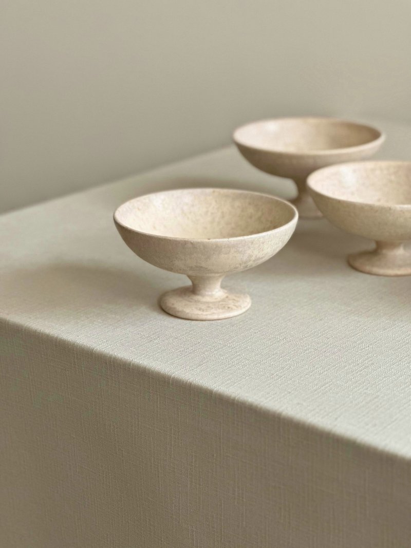 薄柿 高足钵 - 盘子/餐盘/盘架 - 陶 