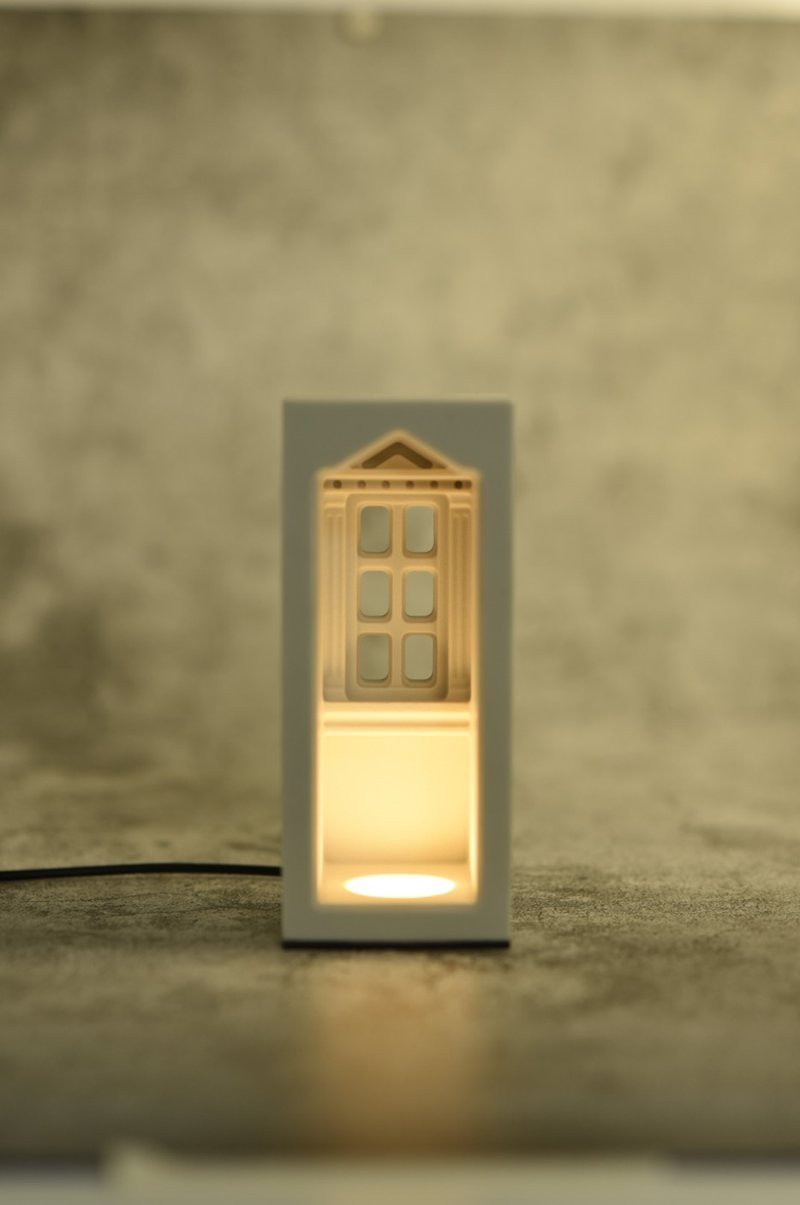 LED故事灯-葛瑞学院 | 夜灯、生日礼物、交换礼物 - 灯具/灯饰 - 树脂 白色