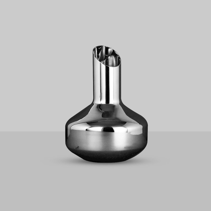 ZACCA - MASS 造型花瓶 - 花瓶/陶器 - 不锈钢 银色