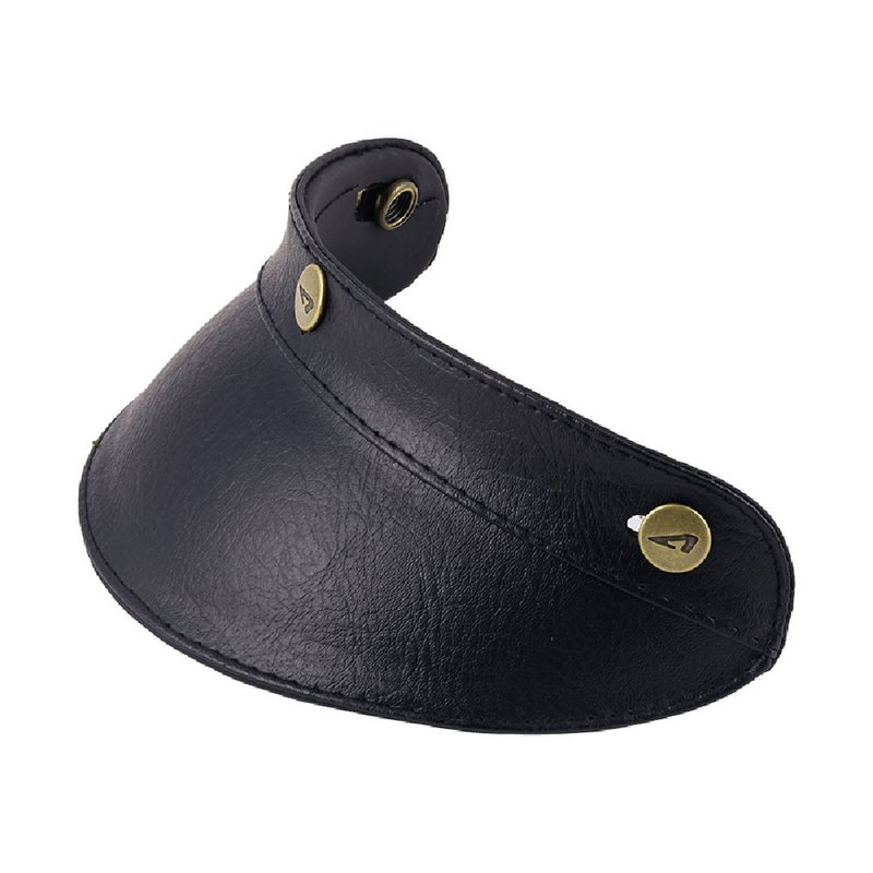 Retro / 配件 /皮革帽舌 - 其他 - 人造皮革 黑色