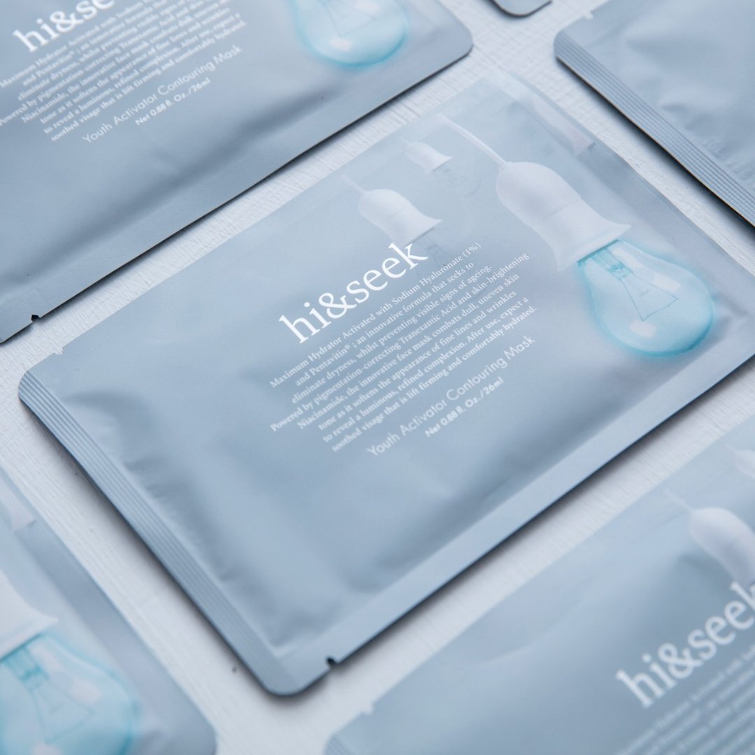 【紧致深补水】hi&seek 紧致深补水蚕丝面膜 5片入 - 面膜/冻膜 - 其他材质 