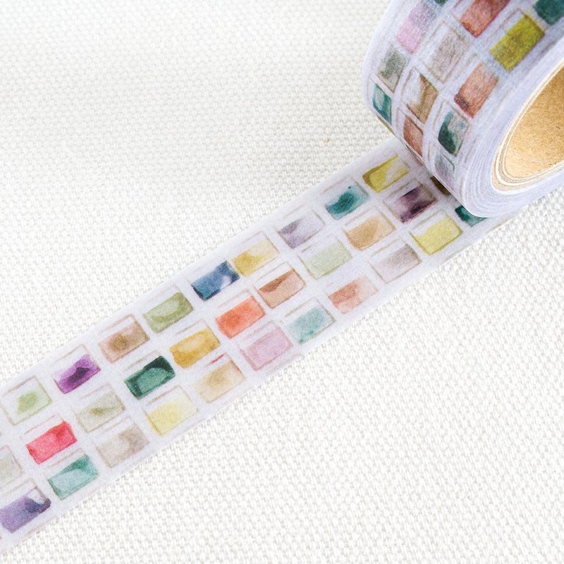 夏米花园 刻章练习版系列 和纸胶带 -调色 palette ( MTW-CH365 ) - 纸胶带 - 纸 