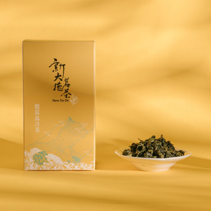 【 观雾高冷茶 】春季乌龙茶  四两纸盒装 - 茶 - 纸 黄色