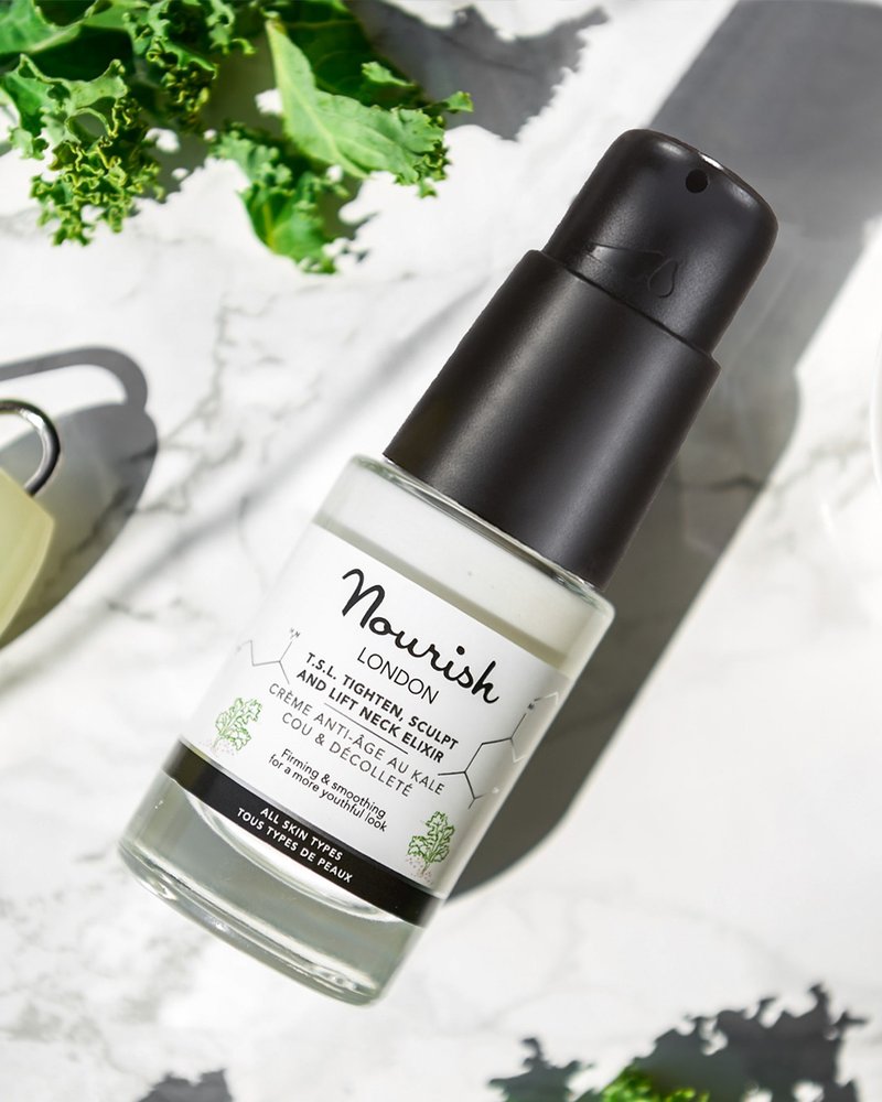 【纯素护肤品】英国 Nourish London 紧致拉提修颜精萃 - 精华液/安瓶 - 浓缩/萃取物 