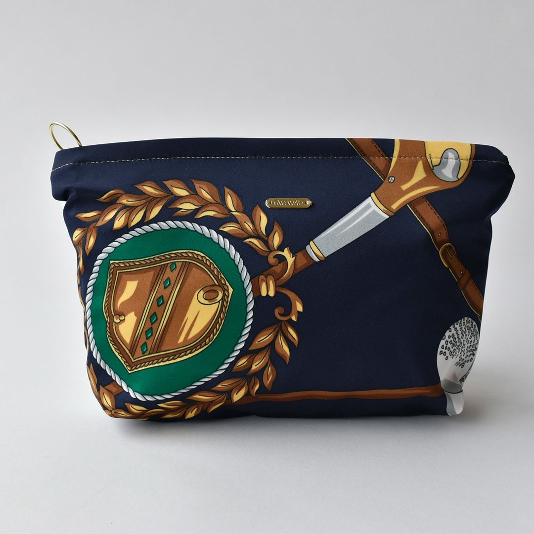 化妆用品收纳包 EMI POUCH (L) / 日本制造 - 化妆包/杂物包 - 其他材质 