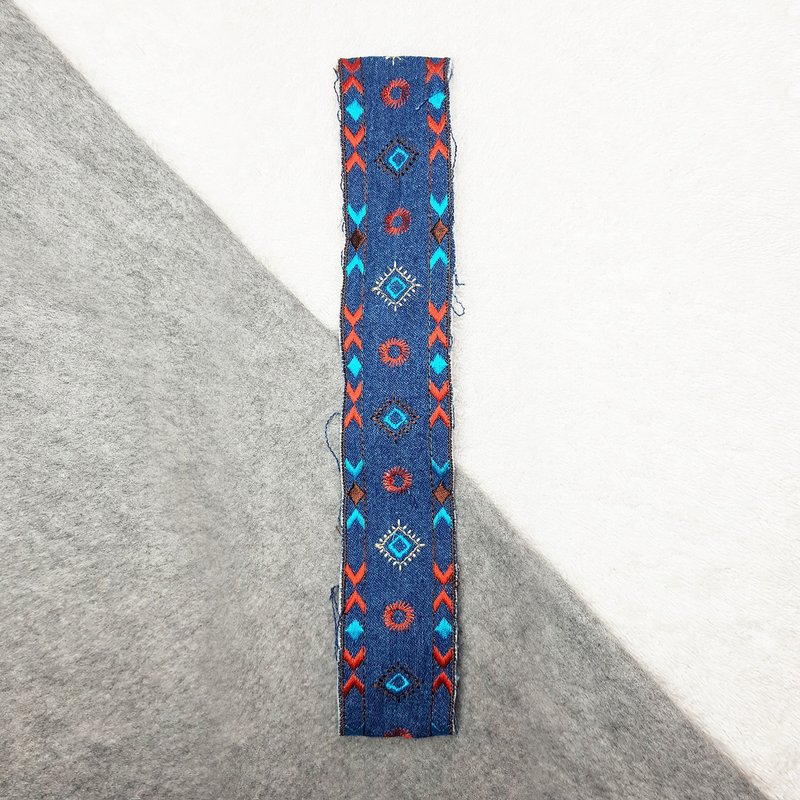 / 母亲节 X 毕业季 / 织带一字发带 发带 织带 发饰 - 发带/发箍 - 其他人造纤维 蓝色