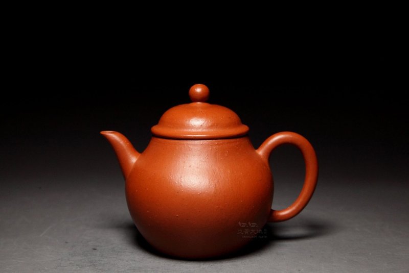 【干隆年制朱泥29】 古法纯手工 摹古系列 小煤窑老朱泥150 - 茶具/茶杯 - 陶 红色