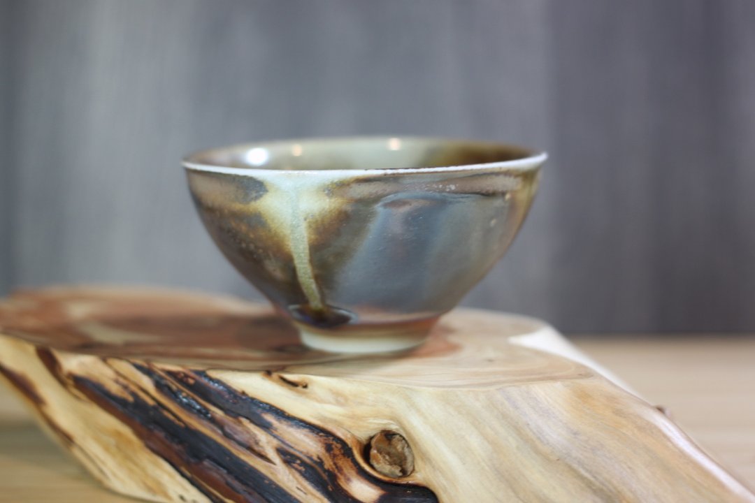【沐春生活】120ml 天目釉 柴烧茶杯 莺歌名家叶敏祥手工作品 - 其他杯子 - 瓷 