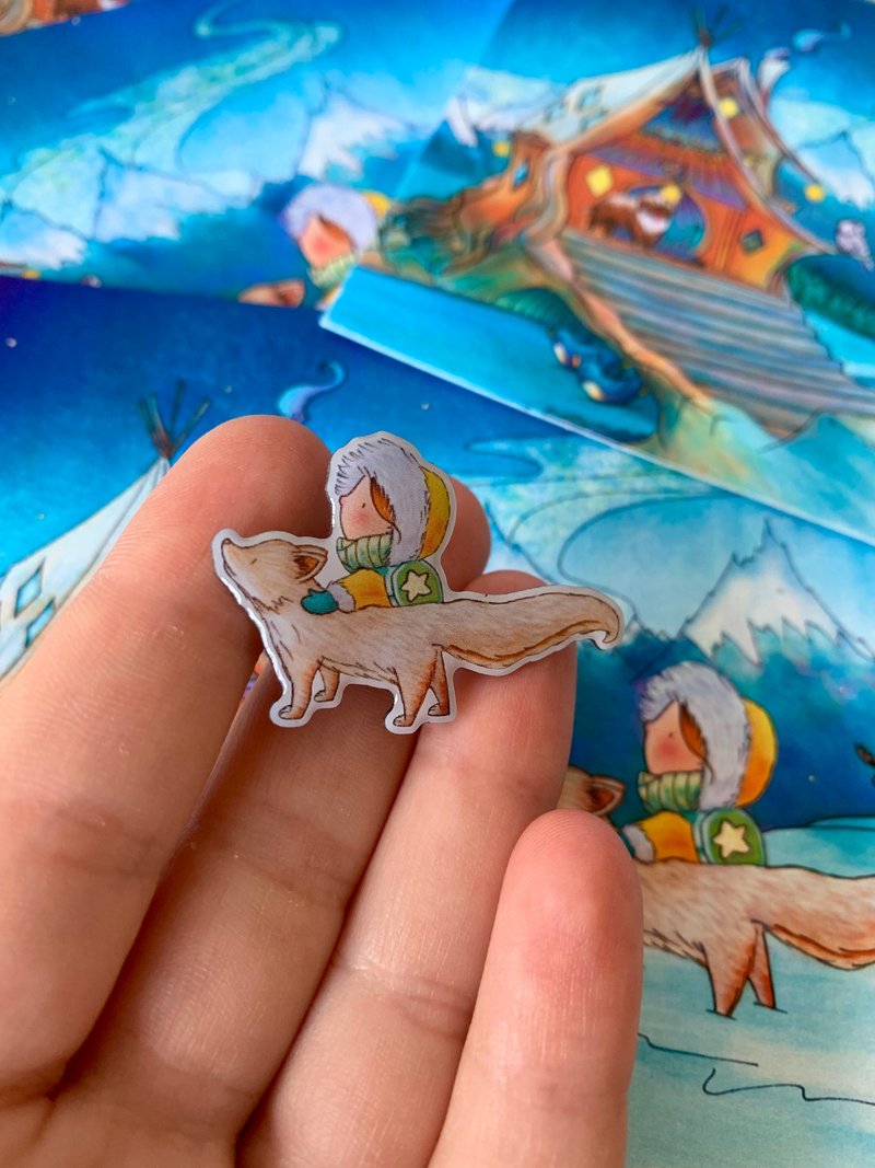 The Homecoming pin - 徽章/别针 - 不锈钢 多色