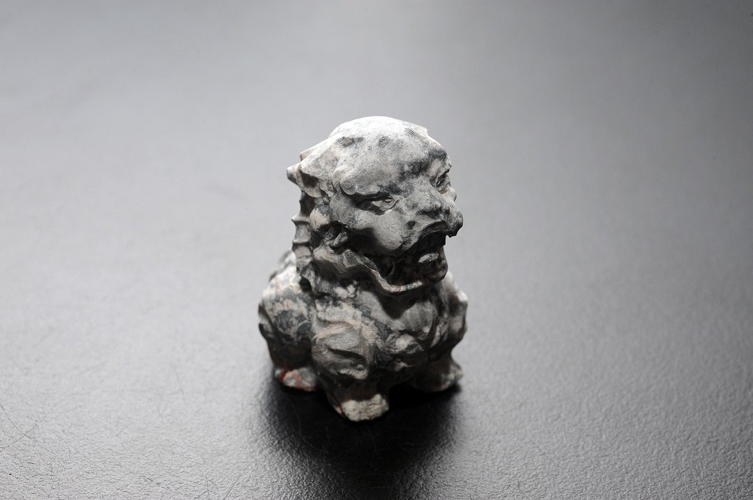 泰国龙宫黑灵骨舍利麒麟  矿石/水晶/灵修/开运/招财/破煞/防小人 - 摆饰 - 宝石 