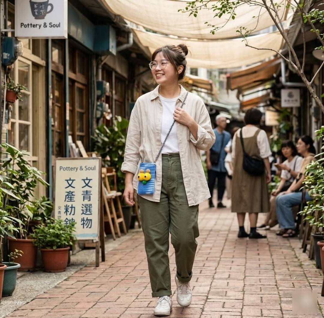 狸猫 手机袋 手机保护套 造型包 手机包 斜肩包 证件套 笔电包 - 笔记本/手帐 - 棉 蓝色