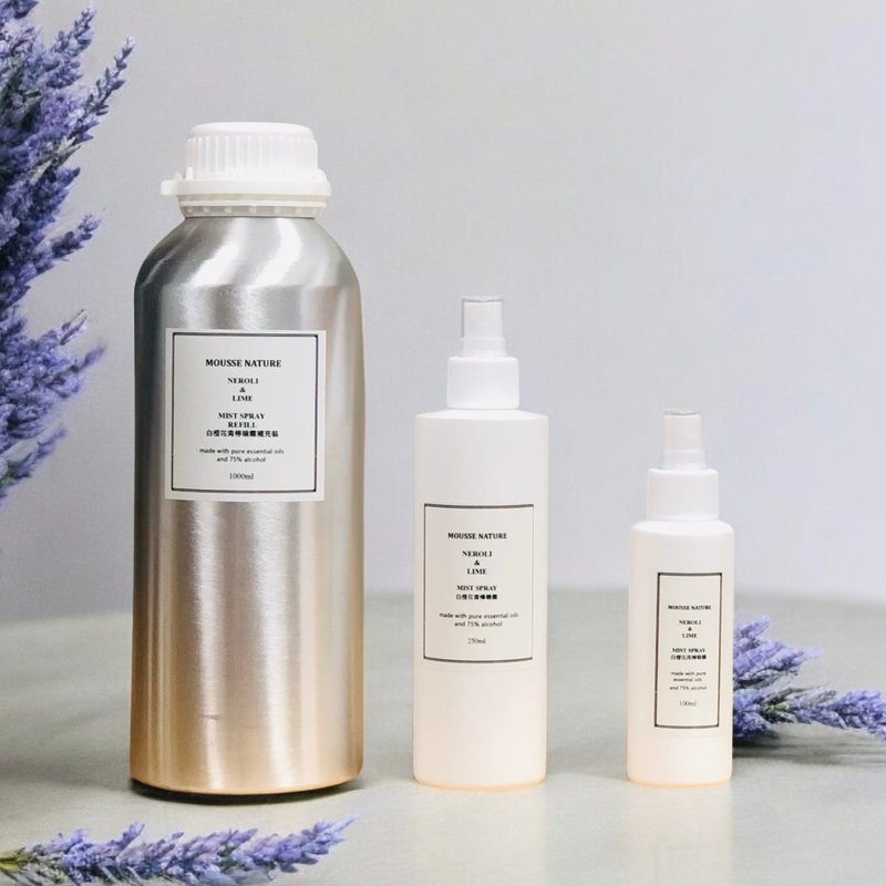 【空间喷雾 香氛 】高地野生薰衣草喷雾 含75%酒精  100 250ml - 香薰/精油/线香 - 植物．花 透明