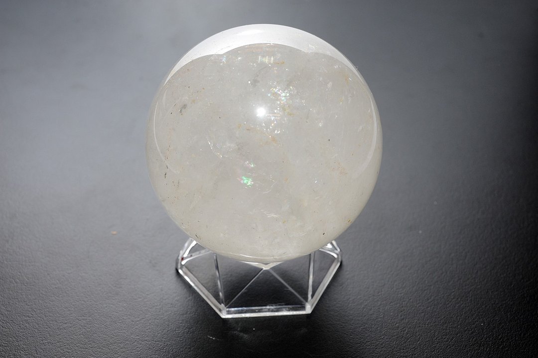 白水晶球  矿石/水晶/灵修/开运/招财/破煞/防小人 - 摆饰 - 水晶 