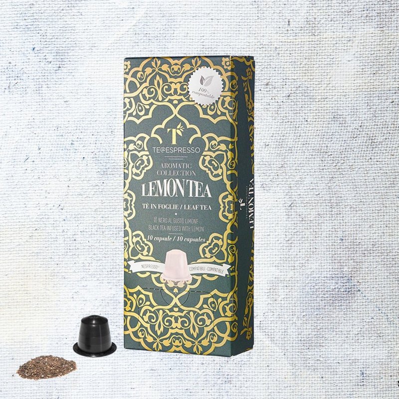 【Nespresso机适用】T02  Lemon Tea 柠檬茶 茶胶囊 10粒/盒 - 茶 - 其他材质 