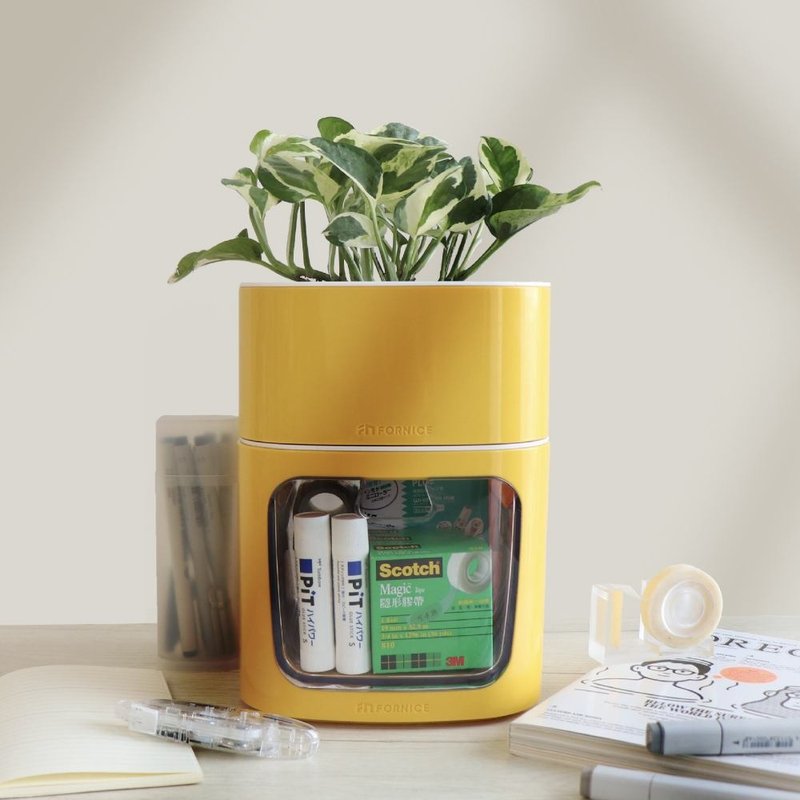 植栽组 / 上层种植下层收纳・日常绿意生活 - 收纳用品 - 塑料 