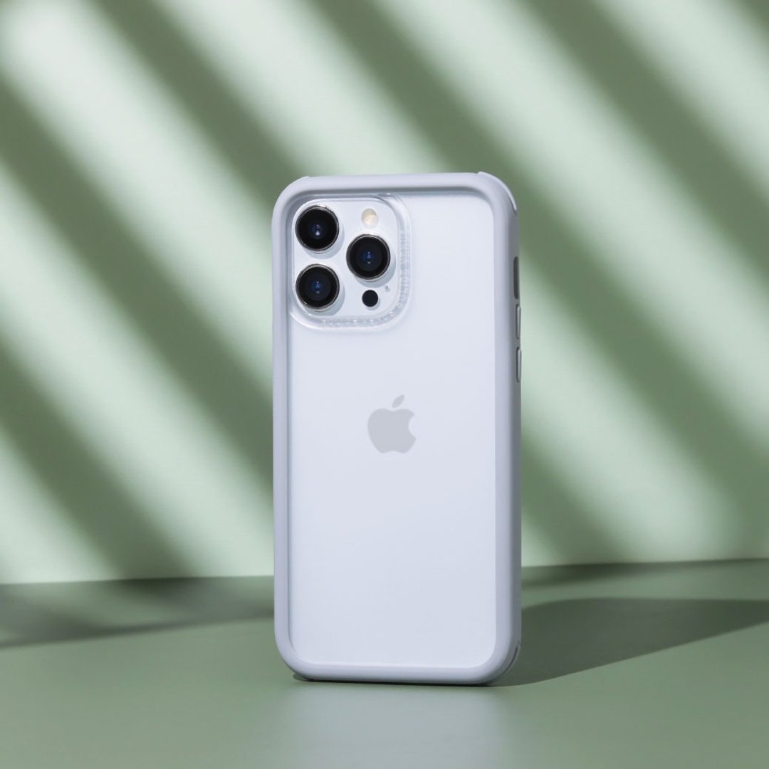 iPhone 14/13 系列 维纳斯 抗菌军规防摔手机壳-灰 - 手机壳/手机套 - 塑料 灰色