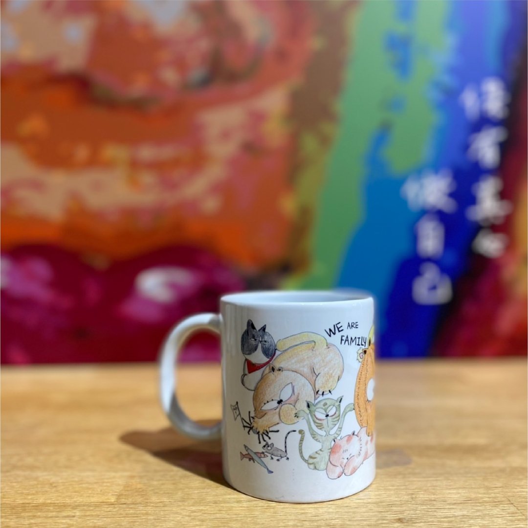 【马克杯&陶瓷杯垫组】猫咪大集合 - 其他杯子 - 瓷 白色