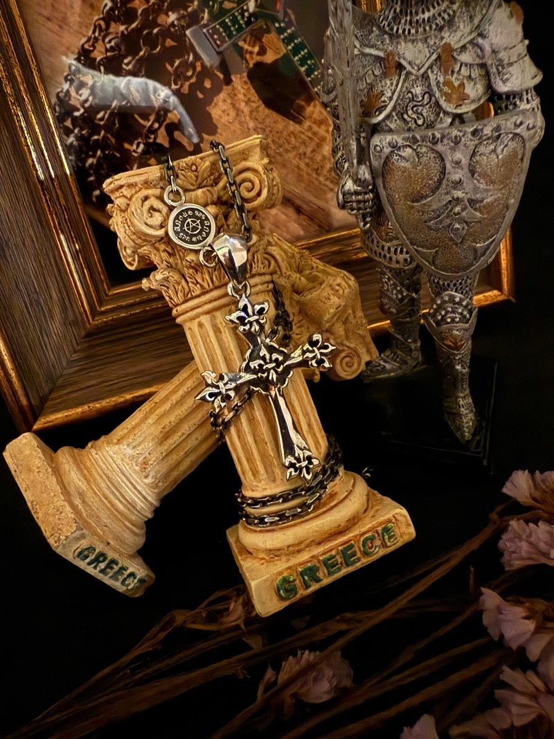 【巴洛克系列】自由之心  925纯银 坠饰 (不含链) - 项链 - 纯银 银色