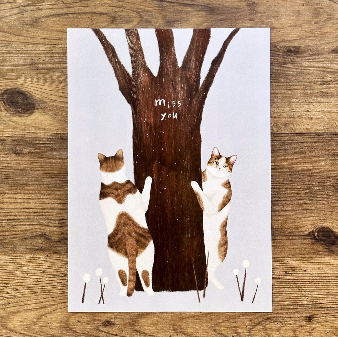 复制画【躲猫猫】 - 海报/装饰画/版画 - 纸 