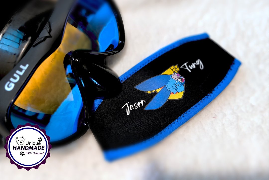 Personalised Scuba Mask Strap Cover 潜水镜 潜水用品带套 - 运动配件 - 防水材质 粉红色