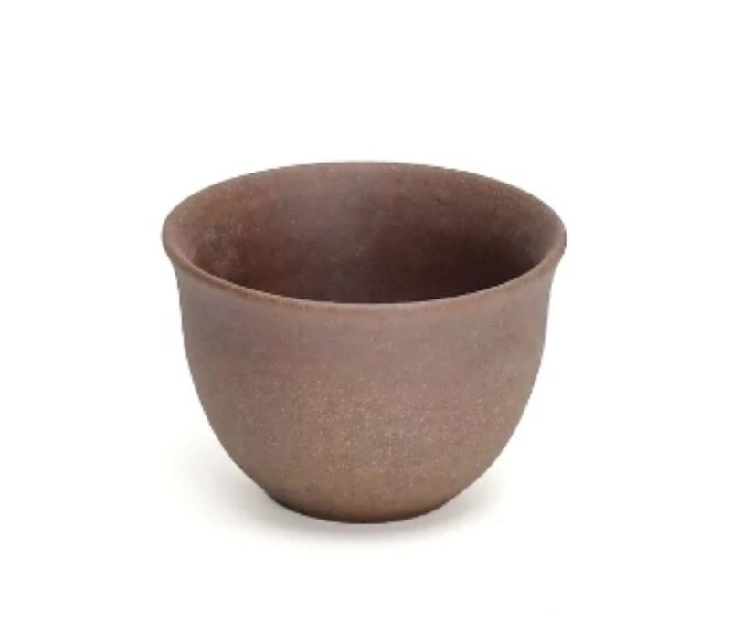 陶作坊│老岩泥圆定杯(火) - 茶具/茶杯 - 陶 咖啡色