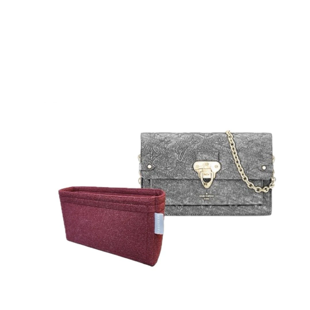【香港制造|韩国绒布】手制内袋 - LV Vavin Chain Wallet (M6942 - 化妆包/杂物包 - 其他材质 多色