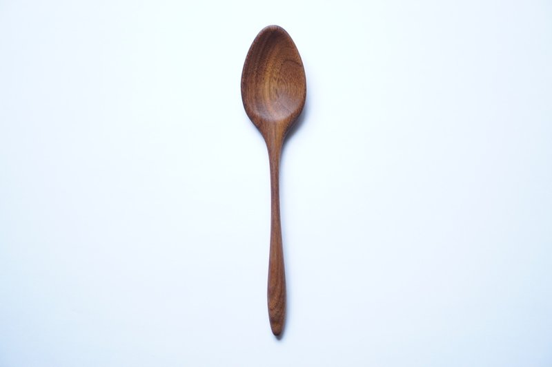 木制咖喱勺，胡桃木 - 餐刀/叉/匙组合 - 木头 咖啡色