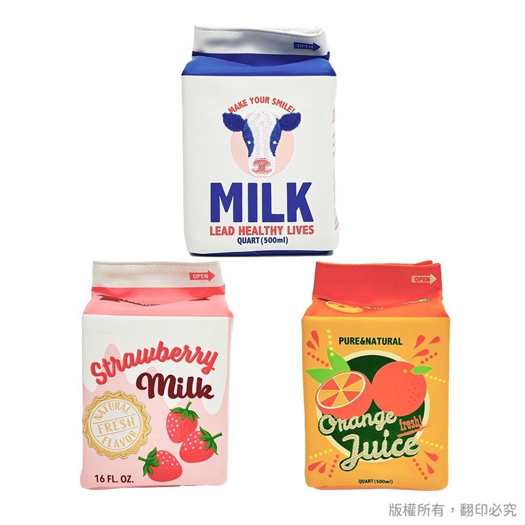 日本丸真 yup!创意收纳包 牛奶盒系列 - 收纳用品 - 其他材质 