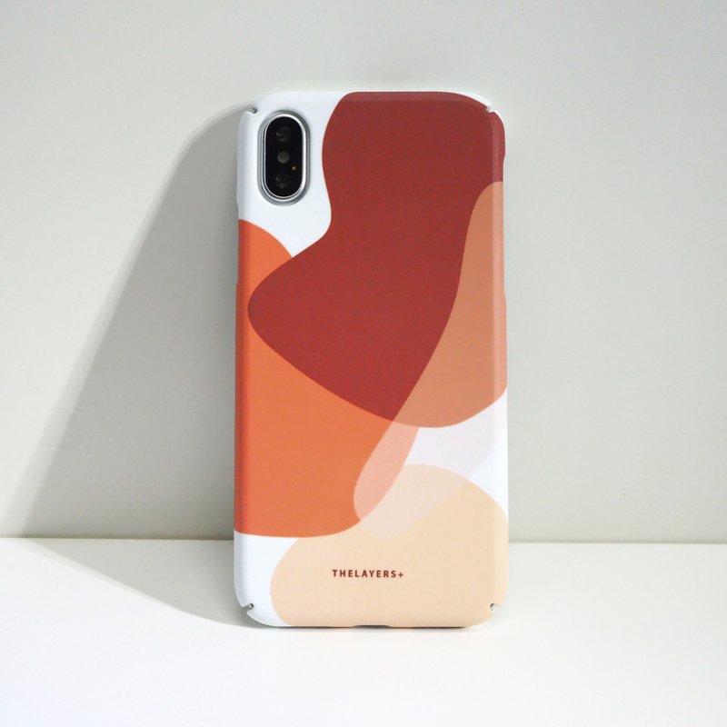 免费刻字 | 玫瑰粉红抽象花极简 Abstract 02 | MagSafe 电话壳 - 手机壳/手机套 - 塑料 粉红色