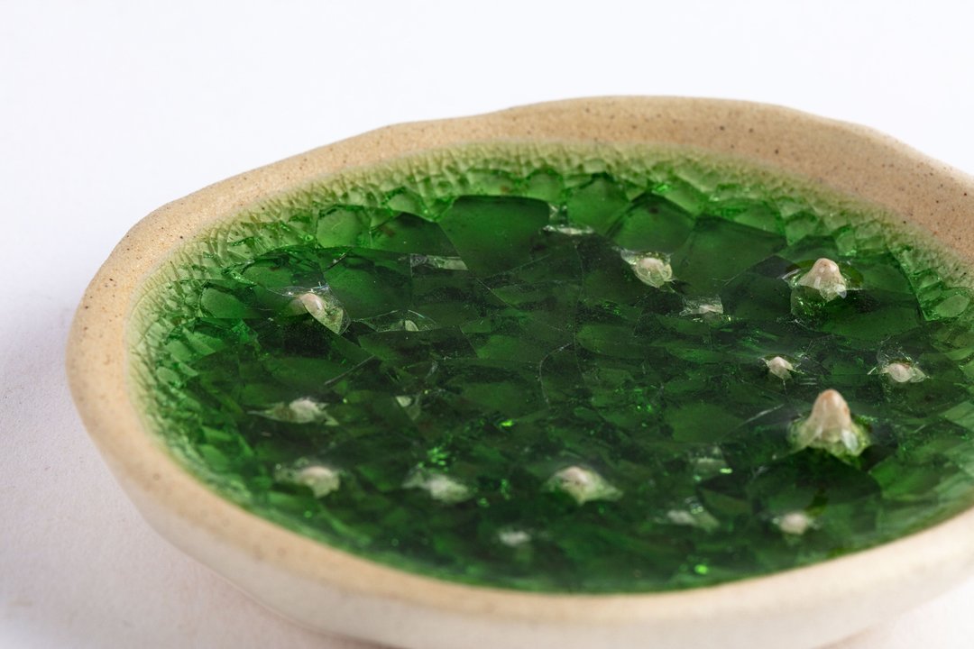特别的摆饰--桌上的一池绿湖水 - 摆饰 - 瓷 