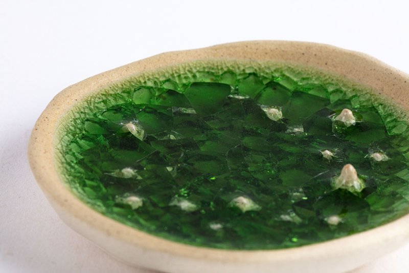 特别的摆饰--桌上的一池绿湖水 - 摆饰 - 瓷 