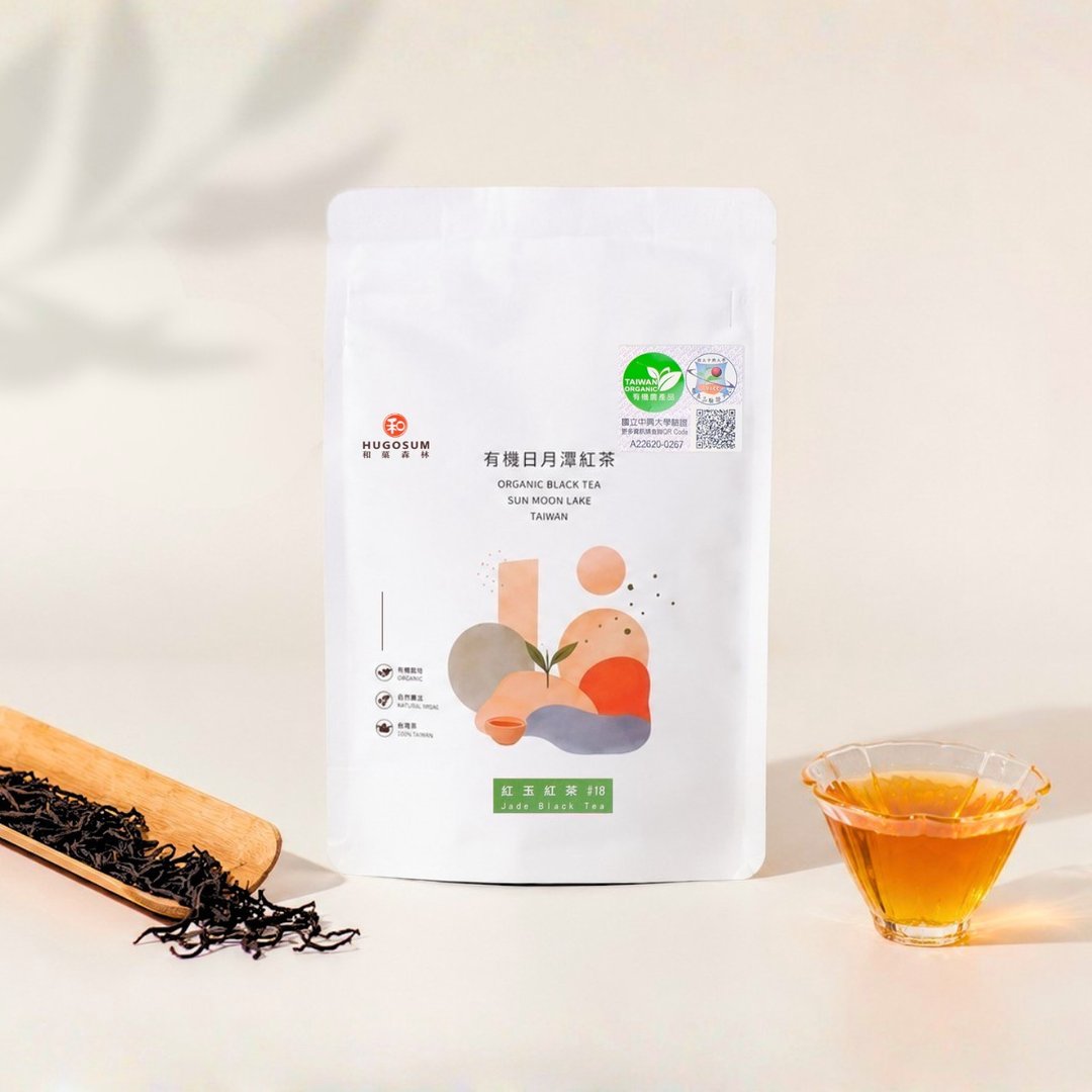 【HUGOSUM 和菓森林】日月潭有机红茶 - 红玉红茶 75g/减碳包装 - 茶 - 环保材料 多色