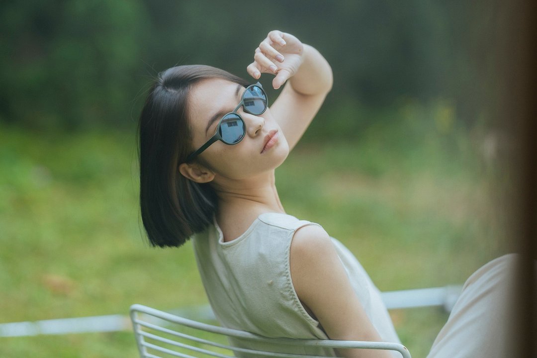 经典圆框款 | 小琉球 Liû-khiû | 墨镜 - 墨镜 - 环保材料 黑色