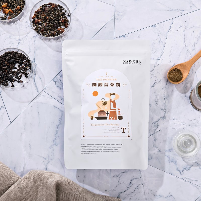 无糖铁观音茶粉500g-可烘焙、冲调铁观音茶粉 - 茶 - 新鲜食材 白色