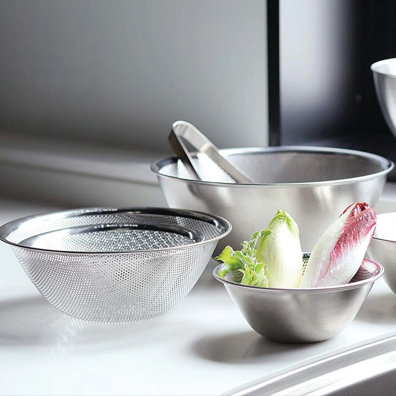 日本 柳宗理 不锈钢料理盘 - 盘子/餐盘/盘架 - 不锈钢 银色