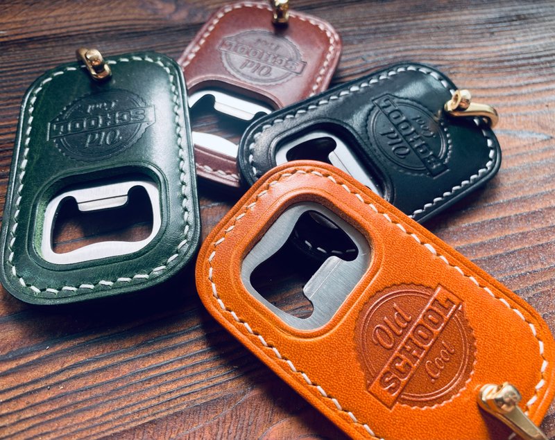 牛脾气开瓶器 - 钥匙链/钥匙包 - 真皮 