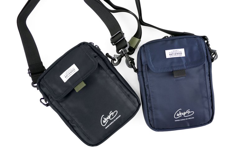 火柴木设计 Matchwood x Culture Pacer 随身小包 黑色 / 海军蓝 - 侧背包/斜挎包 - 其他人造纤维 黑色