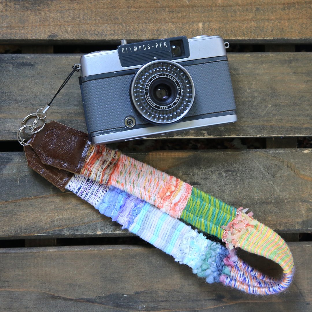 Yarn hand strap # 5 - 相机背带/脚架 - 棉 多色