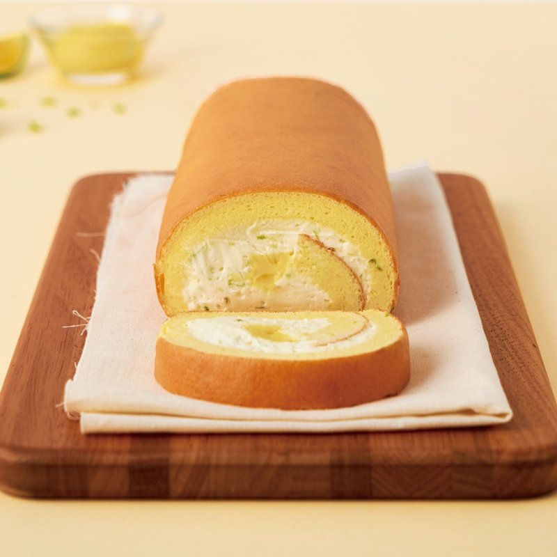 【1%bakery】香柠奶酪生乳卷 - 蛋糕/甜点 - 新鲜食材 黄色