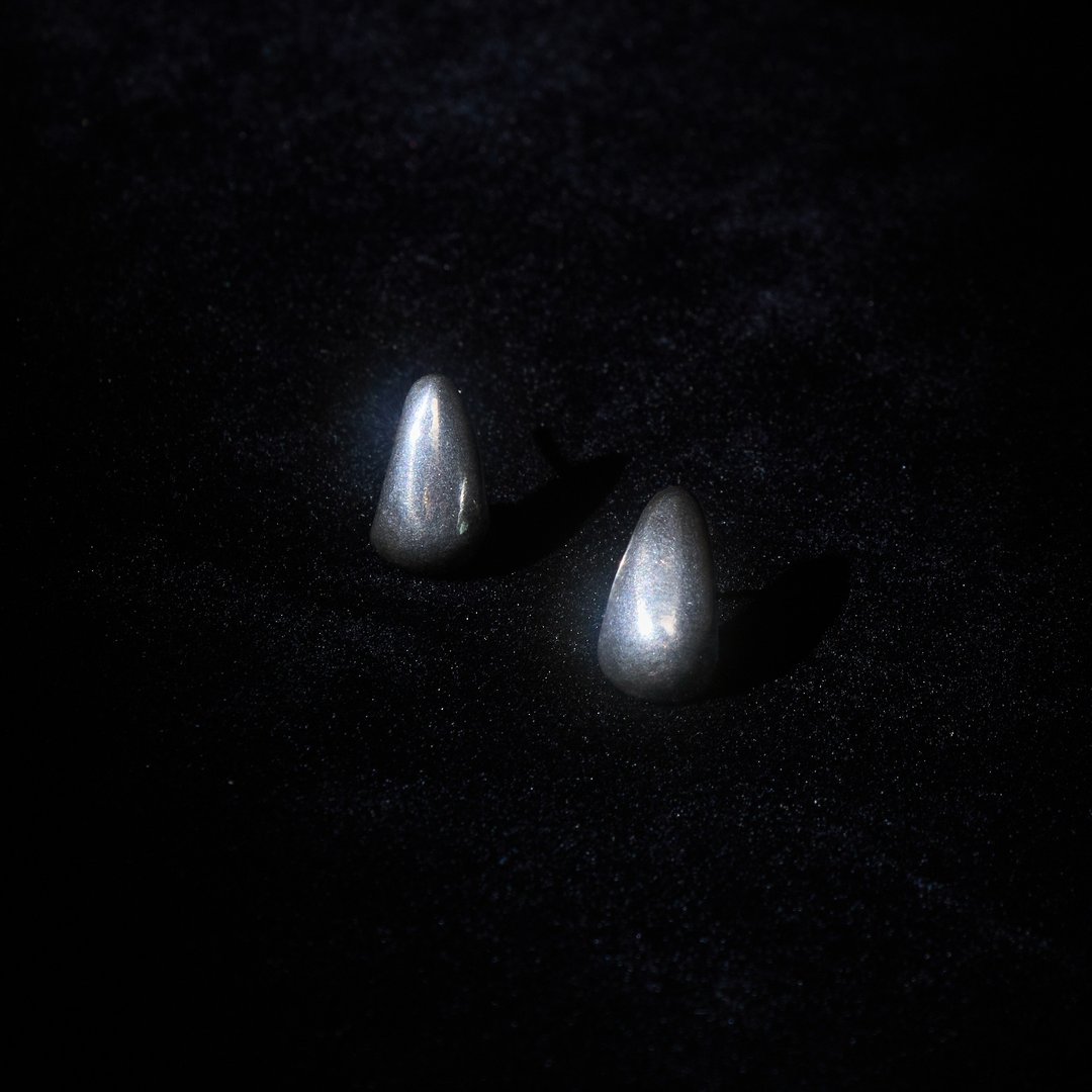 Drop Earrings | 925 Sterling Silver - 耳环/耳夹 - 纯银 银色